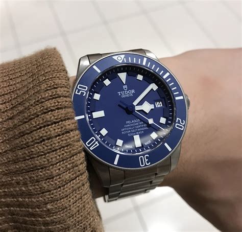 tudor pelagos blau|tudor pelagos price.